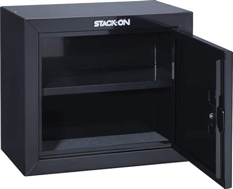 stack-on gcb-500 pistol & ammo steel security cabinet|locked steel cabinet for guns.